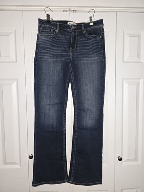 BKE Women's Dark Blue Boot Cut Jeans